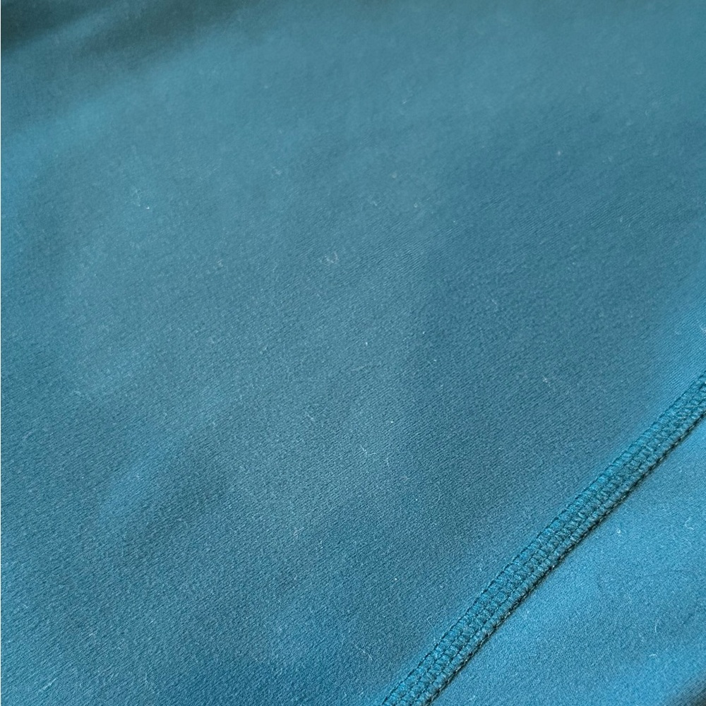 Uniqlo AIRism High Rise Capri Leggings Medium - Blue with pockets - Picture 11 of 11